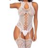 imageYandy One Size Fits Most All For You BodystockingWhite