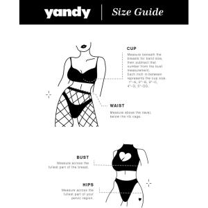 Yandy Center Stage Bodysuit with Fishnet Bodice and Mesh Panty