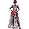 imageParty King Womens Party King Womens Rosas Day of the Dead CostumeBlack