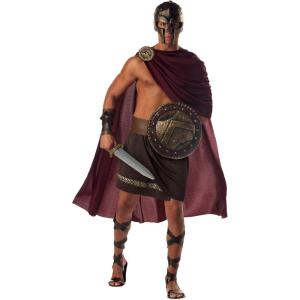 California Costumes Men’s Spartan Warrior(Brown)